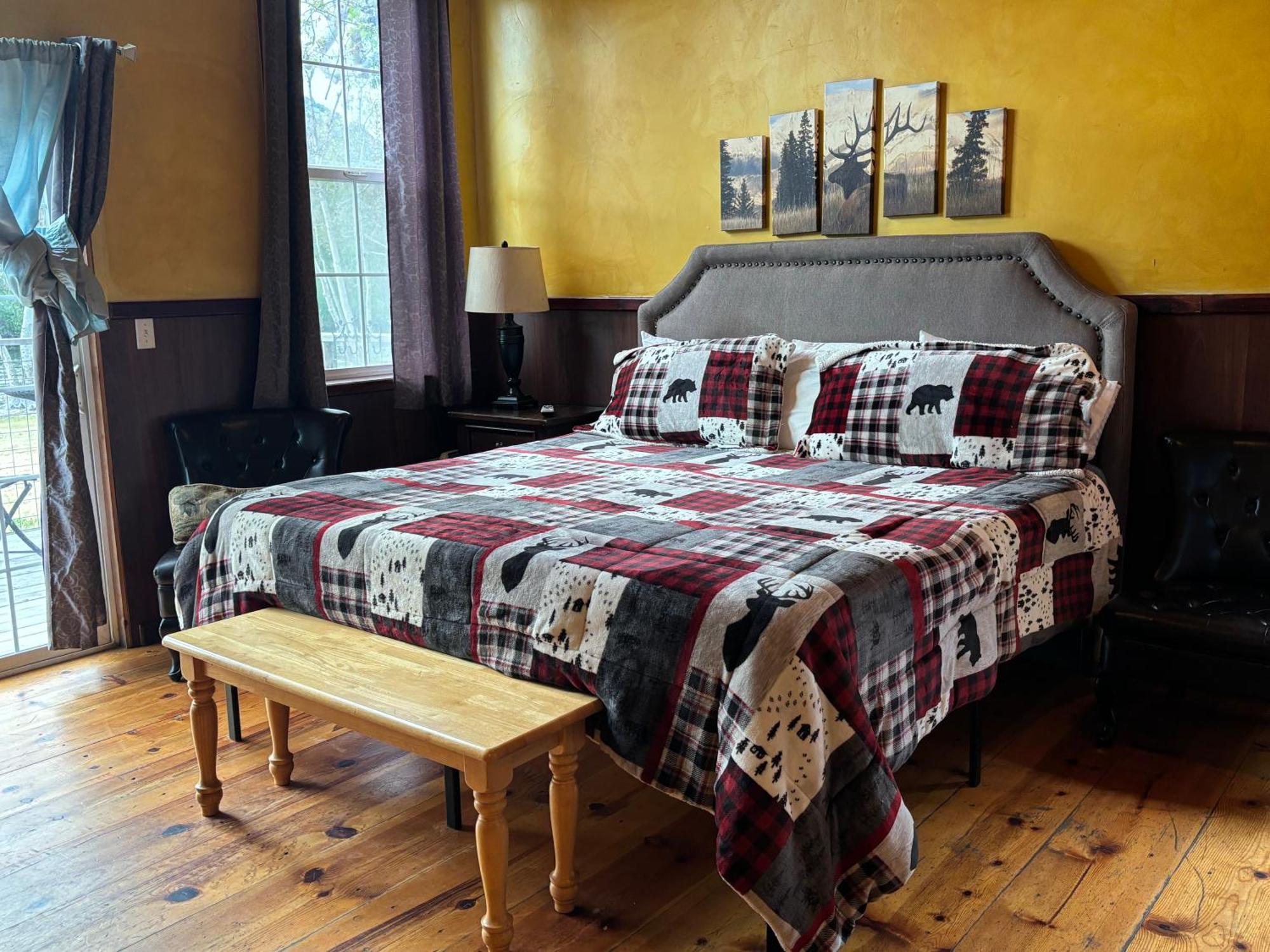 Sequoia River Front Cabins Трі-Риверс Екстер'єр фото