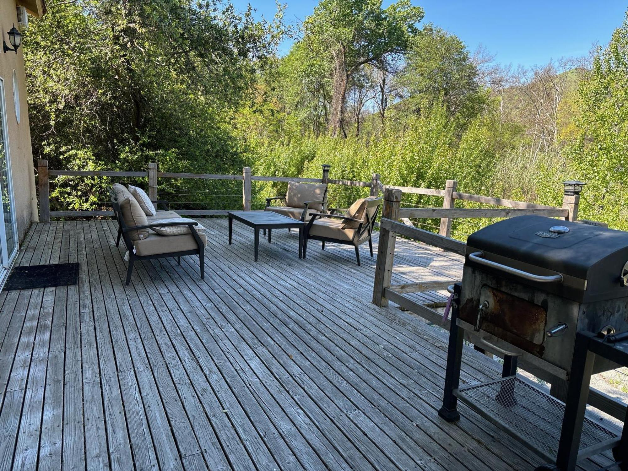 Sequoia River Front Cabins Трі-Риверс Екстер'єр фото